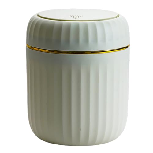 PASNMKvn Small Desktop Trash Can with Lid Desktop Trash Can for Office and Home Use ABS Waste Bin Organization Container