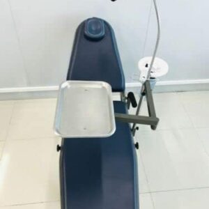 Castanai Patient Chair with Tray with Integrated LED Exam Light with Doctor's Stool Nylon Bag