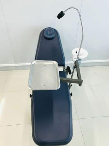 Castanai Patient Chair with Tray with Integrated LED Exam Light with Doctor's Stool Nylon Bag