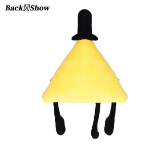 New 16.5'' Falls Bill Cipher Plush,Soft Stuffed Doll Plushies for Boys and Girls (Yellow)