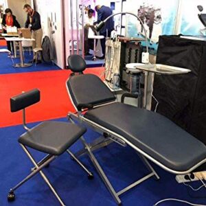 Castanai Patient Chair with Tray with Integrated LED Exam Light with Doctor's Stool Nylon Bag