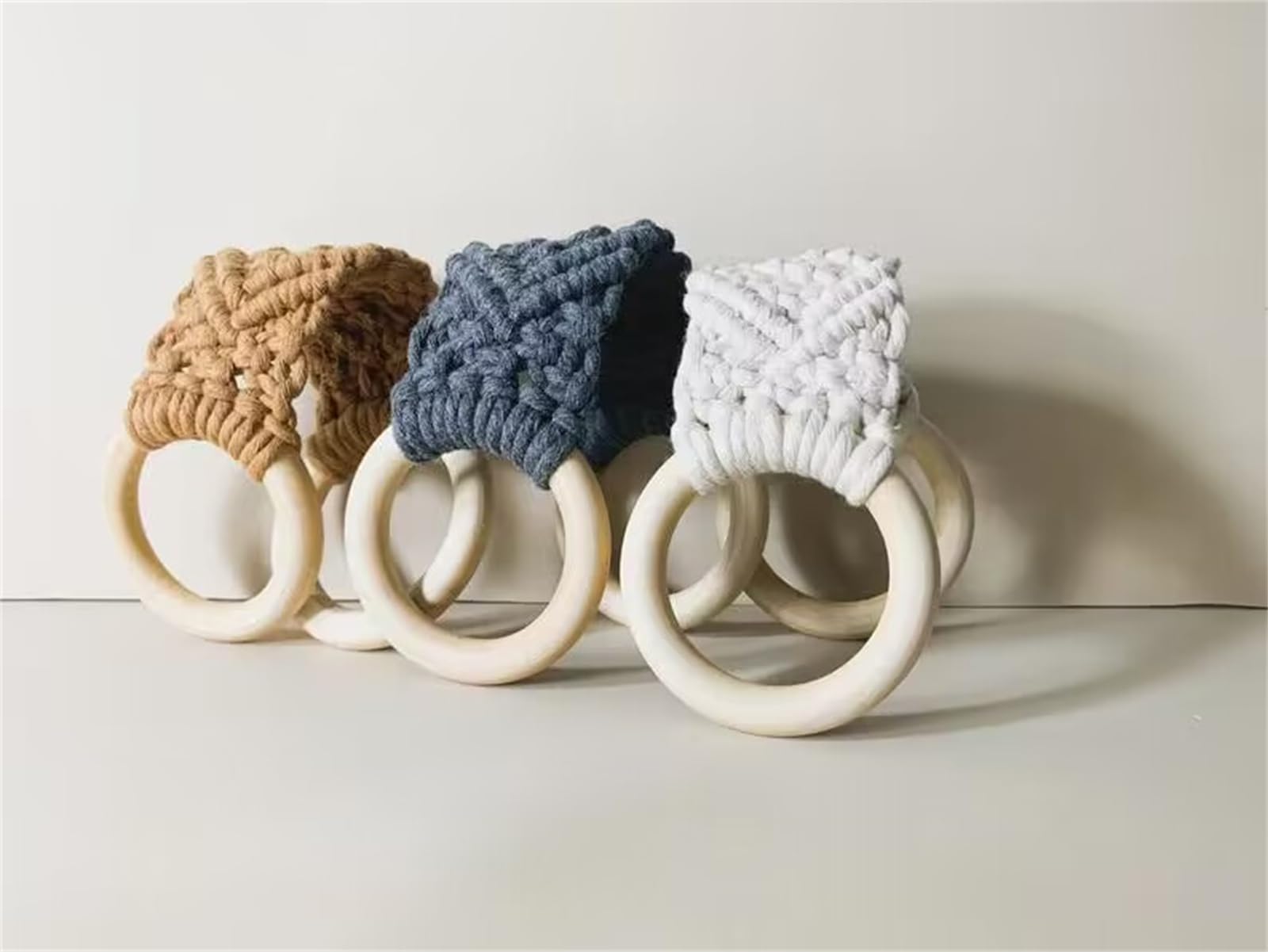 Macrame Kitchen Towel Holder, Macrame Knit Hanging Kitchen Towel Holder, Macrame Towel Holder Ring, Macrame Towel Holder Ring, Macrame Towel Holder