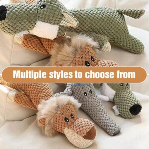 Animals for Heavy Chewers, 2024 Upgraded Toys for Heavy Chewers, Indestructible Interactive Dog Stuffed Chew Toys, Indestructible Robust Animals Toy for Medium Large Breed Dogs