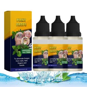 3 Bottles Plant Drops - Plant Drops for Nails Care (3 Bottles)