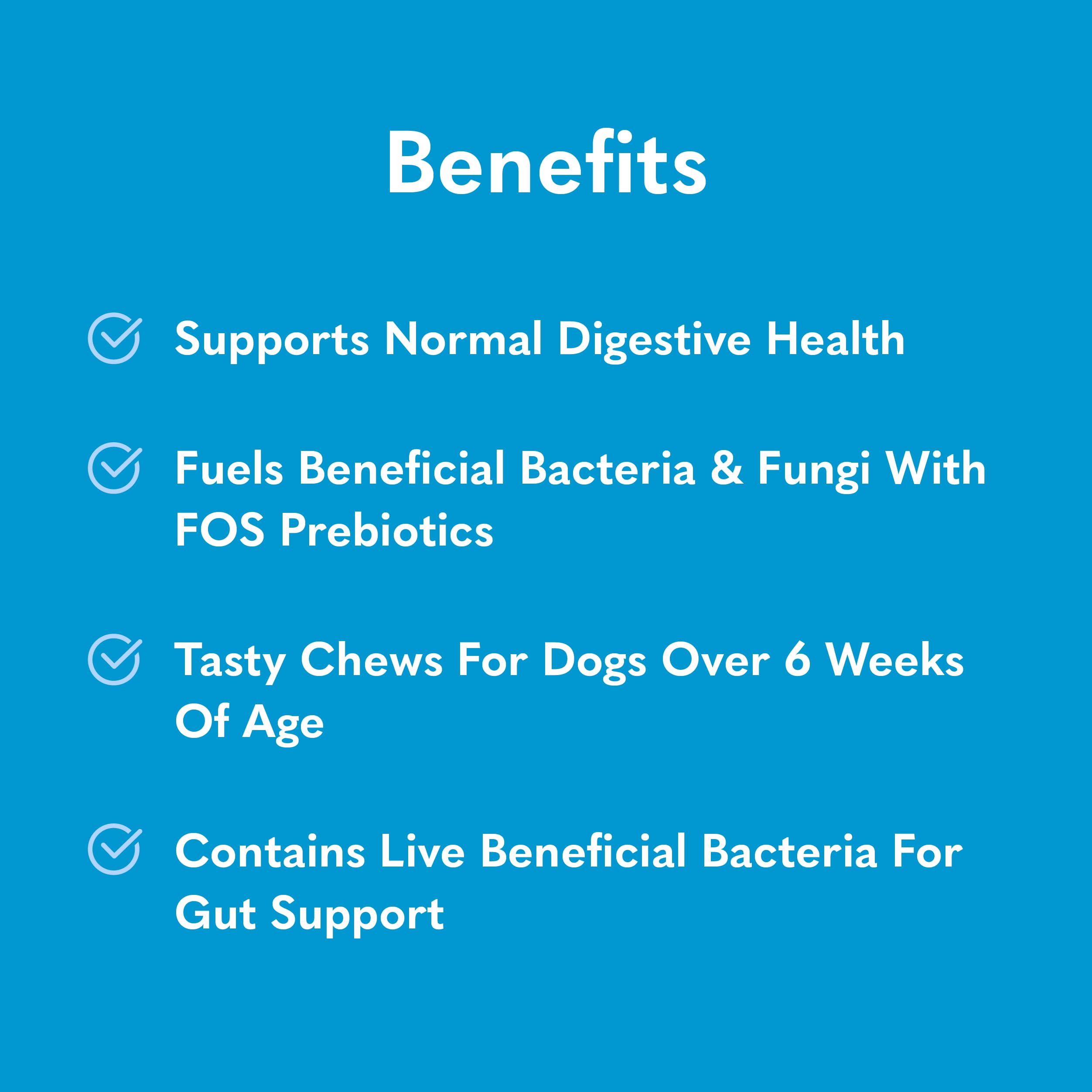 MySimplePetLab Dog Fiber & Probiotics Soft Chews | Promote Healthy Gut & Digestive Health for Dogs | Fiber Supplements & 5 Strain Probiotic Blend Treats