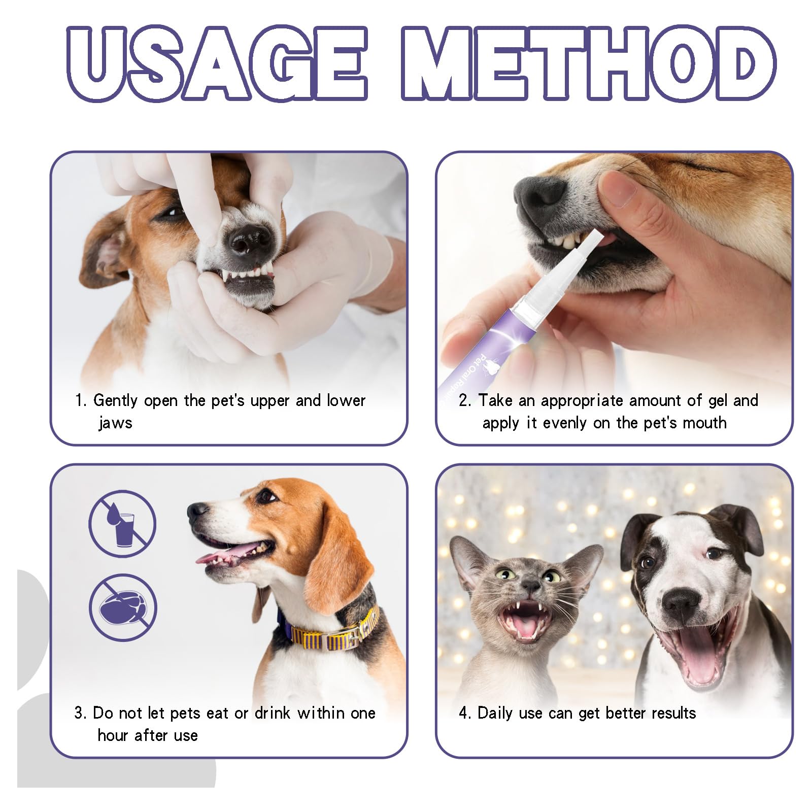 LettucePets Dog Toothbrush, Lettuce Pets Toothbrush, Lettuce Pet Oral Repair Gel Pen for Dogs, Lettuce Pet Toothbrush Pen, Lettuce Pets Oral Repair Gel, Lettuce Pet Oral Repair Gel for Dogs (2)