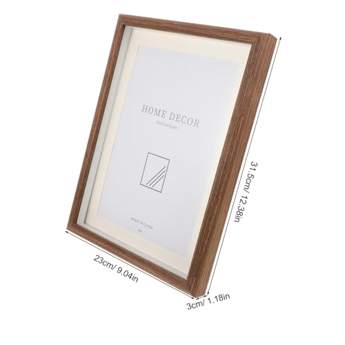 WOONEKY Medal Photo Frame Lapel Pin Holder Medal Display Stand Medal Display Frame Decorative Medal Frame Medal Holder Portrait Picture Frame Jewelry Case Sports Medal Frame Wooden