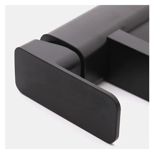 Bathroom Faucet hot and Cold Water Mixing Faucet countertop Installation Home Bathroom Basin Faucet Black Square washbasin Sink Bathtub Faucet