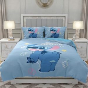 HOMEINNO 2/3pcs Cartoon Duvet Cover Set, Cartoon Room Decor, Soft and Breathable, Cartoon Printed Pattern, Fits Twin Full King Queen Bed, Gifts 02 (Queen - 90 * 90 inches)