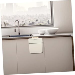 FELTECHELECTR Hanging Trash Can Compost Bin Kitchen Counter Kitchen Hanging Bucket Pp Compost Bin Kitchen