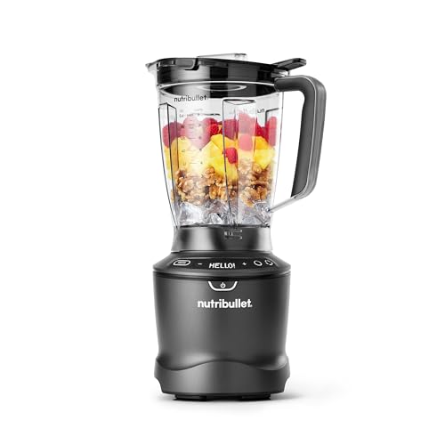 nutribullet SmartSense 5-speed, full-size blender, 1400 Watt- Gunmetal Gray