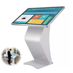 floor standing digital signage displays, self-service inquiry terminal machine, advertising display kiosk, hd1920x1080, for information inquiry, self-service processing, navigation, bank hotel airport