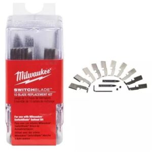 for milwaukee 48-25-5350 2-9/16 in. switchblade 10 pack replacement blade