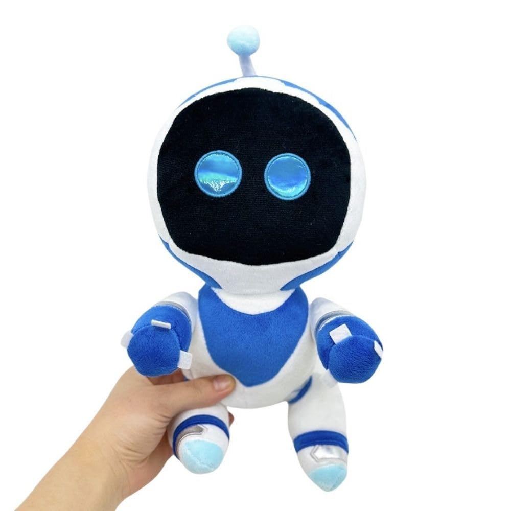 LPVIGJHK Astro Bot Plush, 11.8in/30cm Astro Bot Plushies Toy, Astro Bot Plushies Soft Stuffed Figure Doll, Cartoon Astro Bot Plush Doll Anime Plush Throw Pillow for Game Fans, Kids and Fans Gift