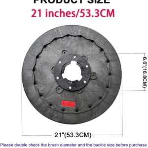 Emotor Floor Scrubber (Model: MX5-500X) Replacement Parts (Brush (Medium Duty) 21")