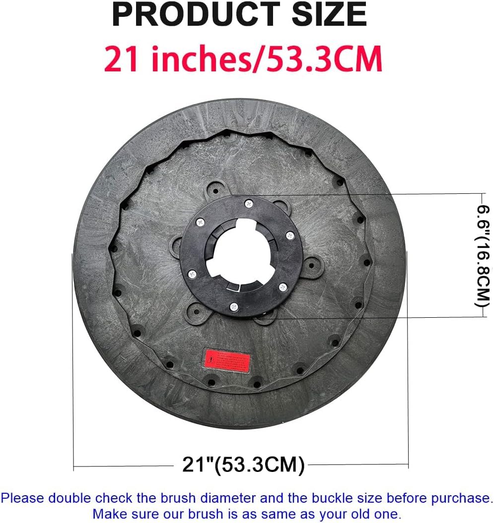 Emotor Floor Scrubber (Model: MX5-500X) Replacement Parts (Brush (Medium Duty) 21")