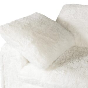 Barefoot Mega Plush 3-Seat Sofa in White Fabric by Hooker Furnishings