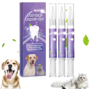 lettuce pets - lettuce pets toothbrush, lettuce pets dog toothbrush, lettuce pets oral repair gel, lettuce pet toothbrush pen,pet breath freshener gel care cleaner for dog cats (3)