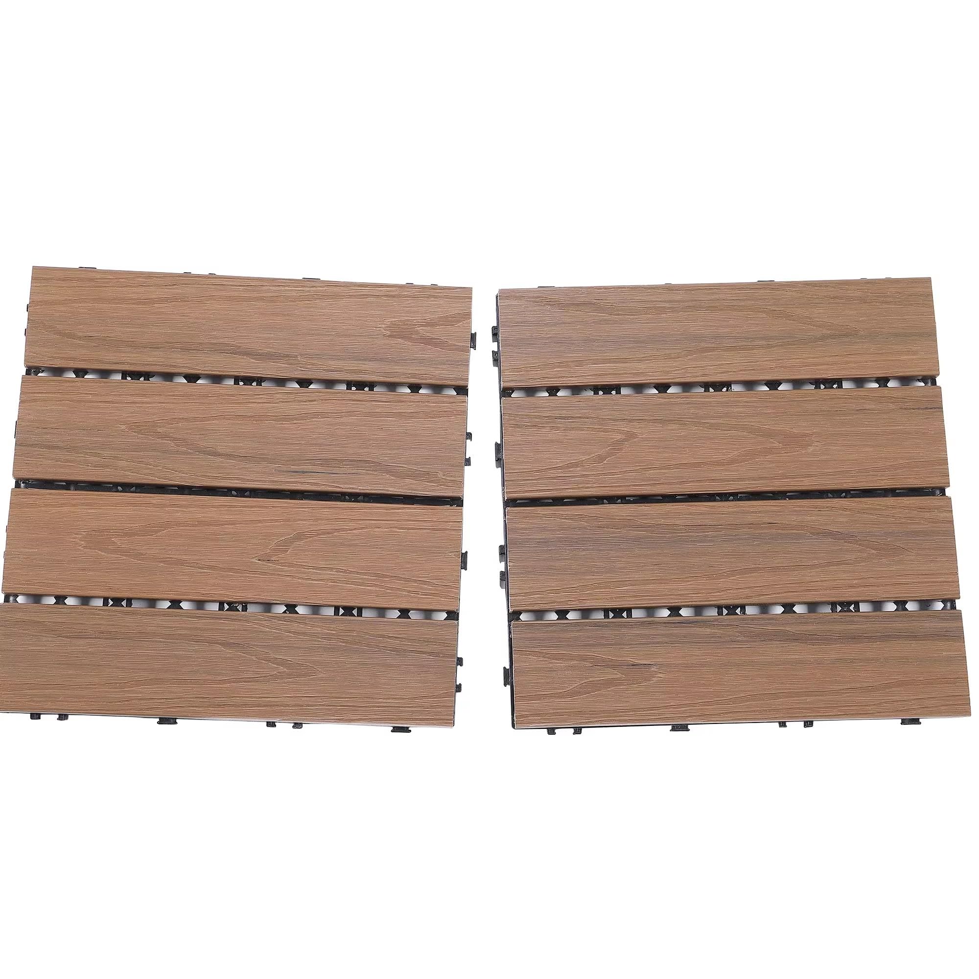 1Pcs Decoration of Household Splicing Solid Wood Flooring, Terrace, Courtyard, Outdoor Ground, Balcony Renovation