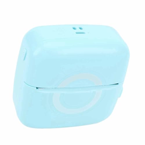 Smart Printer, Pocket Printer Efficient Safe APP Control for Journal for Memo (Sky Blue)