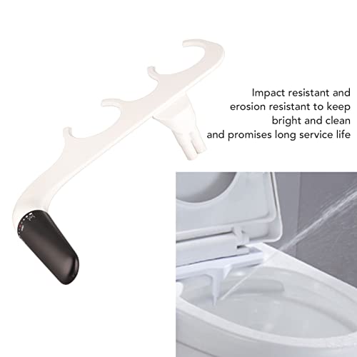 Ultra Slim Bidet Toilet Attachment Dual Nozzle Water Spray Bidet Portable for Feminine Wash