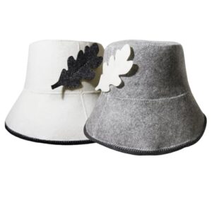 sauna hat 2pcs felt water absorbent sauna hat for women men regulate temperature fisherman's sauna cap reusable banya hat for sauna longer bathhouse style 1 sauna hat for men sauna hat for women bany