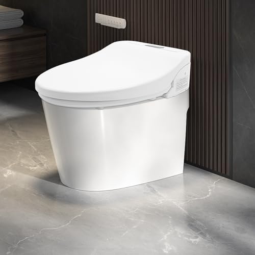 GUIAFUHYE Bidet Toilet Seat, Remote Control Toilet Cover, Heated Toilet Seat Electric Bidet Toilet Seat,Smart Bidet Warmer