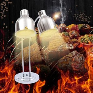 YUMIONB Double-Headed Food Heating Lamp, 110V 500W Tabletop Food Heating Lamp Commercial Food Heating Lamp Portable Food Heating Lamp with 360° Rotatable Hose for Homes, Kitchens, Restaurants