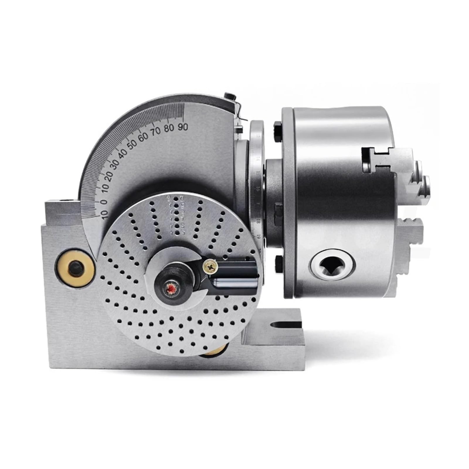 KACOME Three-jaw Chuck milling Machine Indexing Head Machine Tools Rotary Table Universal indexing Table Rotary Type Vertical Type Horizontal Type