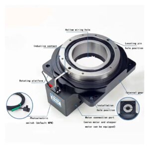 KACOME Flexible Adjustment Planetary gearboxes Hollow Rotating Platform indexing Table