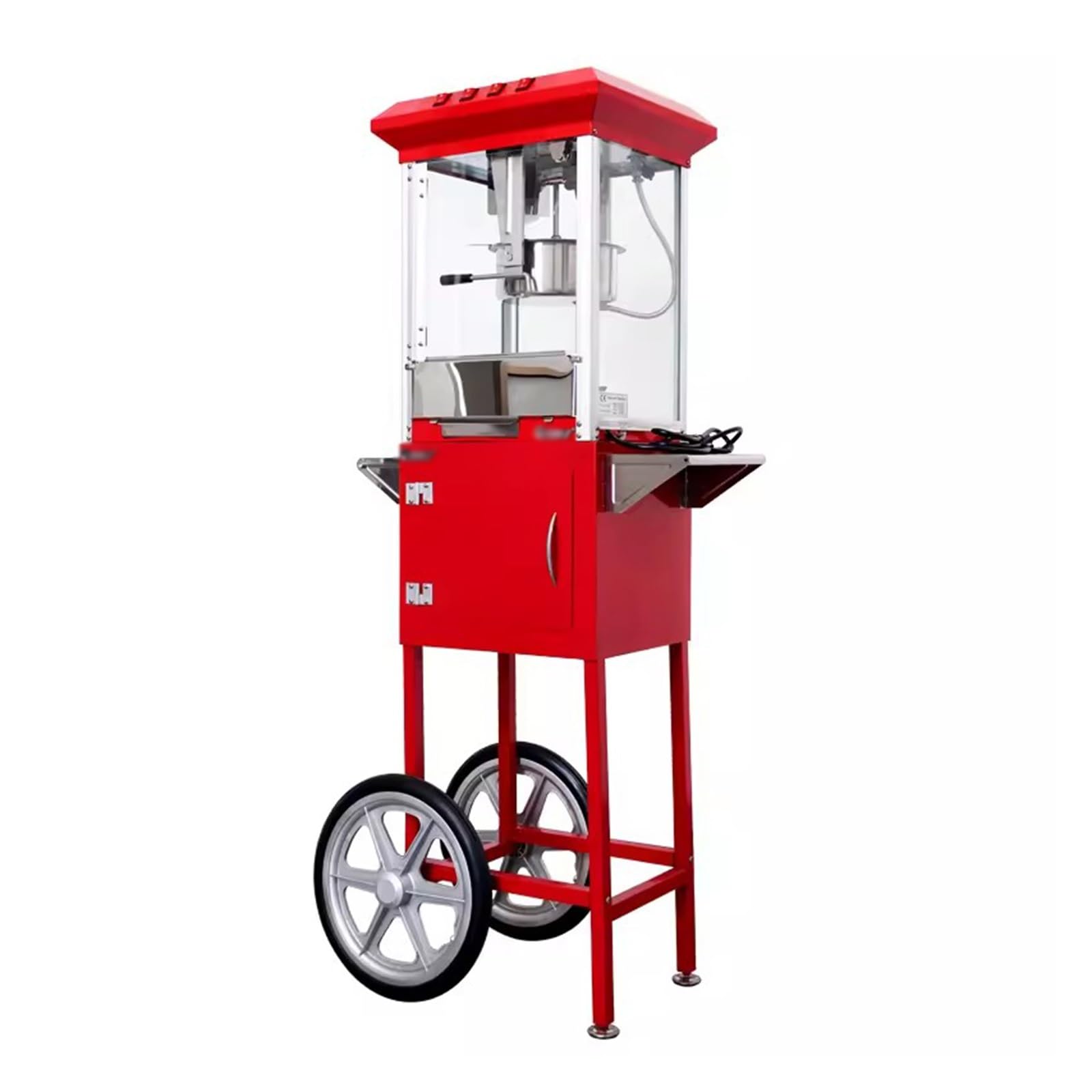 Popcorn Machine, Commercial Popcorn Cooker, Electric Popcorn Machine, Suitable for Home Theater, Party