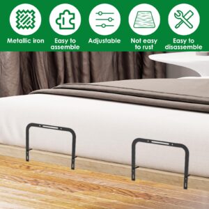 UKQRRTC 2Pcs Mattress Slide Stopper Metal Mattress Retainer Bar Adjustable Non Slip Mattress Gripper Mattress Holder Mattress Gaskets for Bed Frame