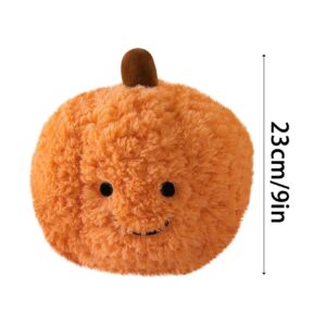 Pumpkin Pillow, Soft Stuffed Pumpkin Doll, for Halloween Thanksgiving Decorations Party Home Decor Pumpkin Decor (1pcs)