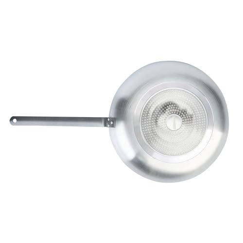 Restaurantware Met Lux 16 Inch Frying Pan, 1 Induction-Ready Cooking Pan - No-Stick, Compatible With All Cooktops, Aluminum Skillet, Oven-Ready, Ergonomic Handle