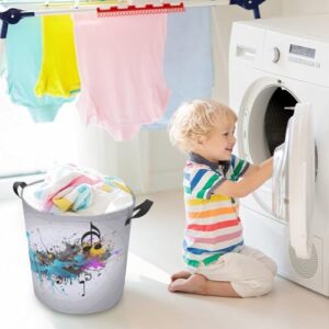 Laundry Hamper Musical with Spray Freestanding Laundry Basket Thickened Waterproof Collapsible Clothes Hamper Storage for Clothes Toys Dorm And Family