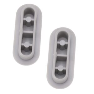 jojofuny 2pcs toilet seat spacer sitz bath for toilet bumper replacement toilet spacer for bidet toilet lid cushioning pad toilet seat antislip gasket toilet accessories padded toilet seat