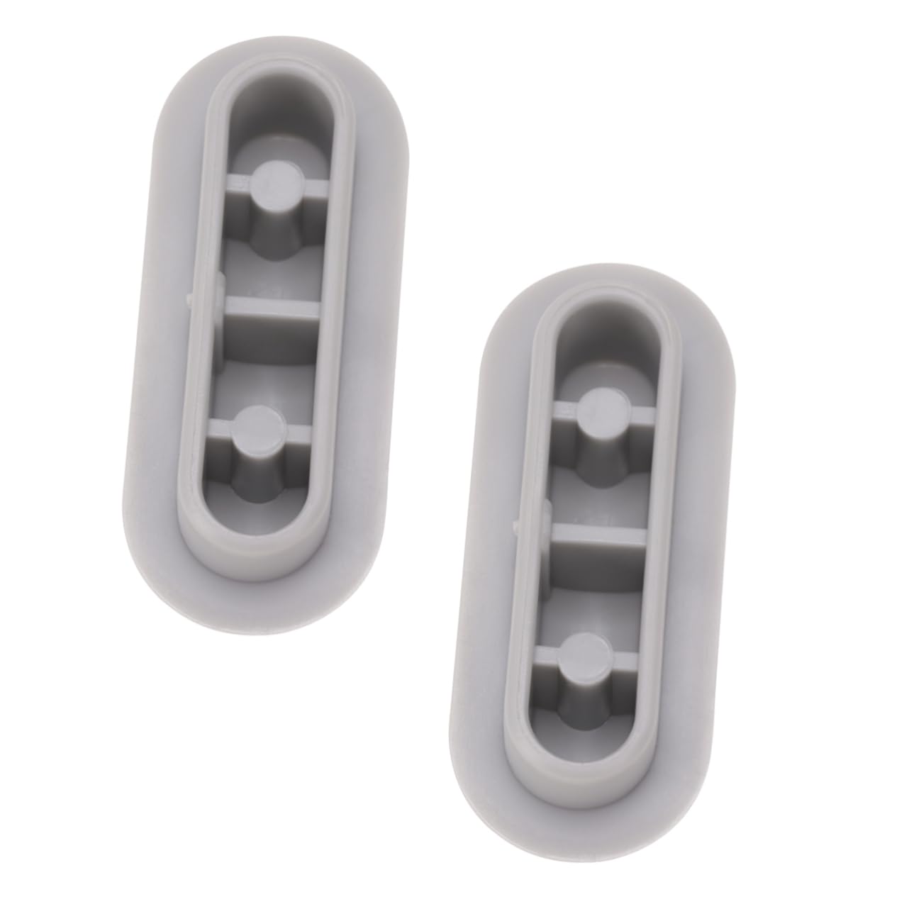 jojofuny 2pcs Toilet Seat Spacer Sitz Bath for Toilet Bumper Replacement Toilet Spacer for Bidet Toilet Lid Cushioning Pad Toilet Seat Antislip Gasket Toilet Accessories Padded Toilet Seat