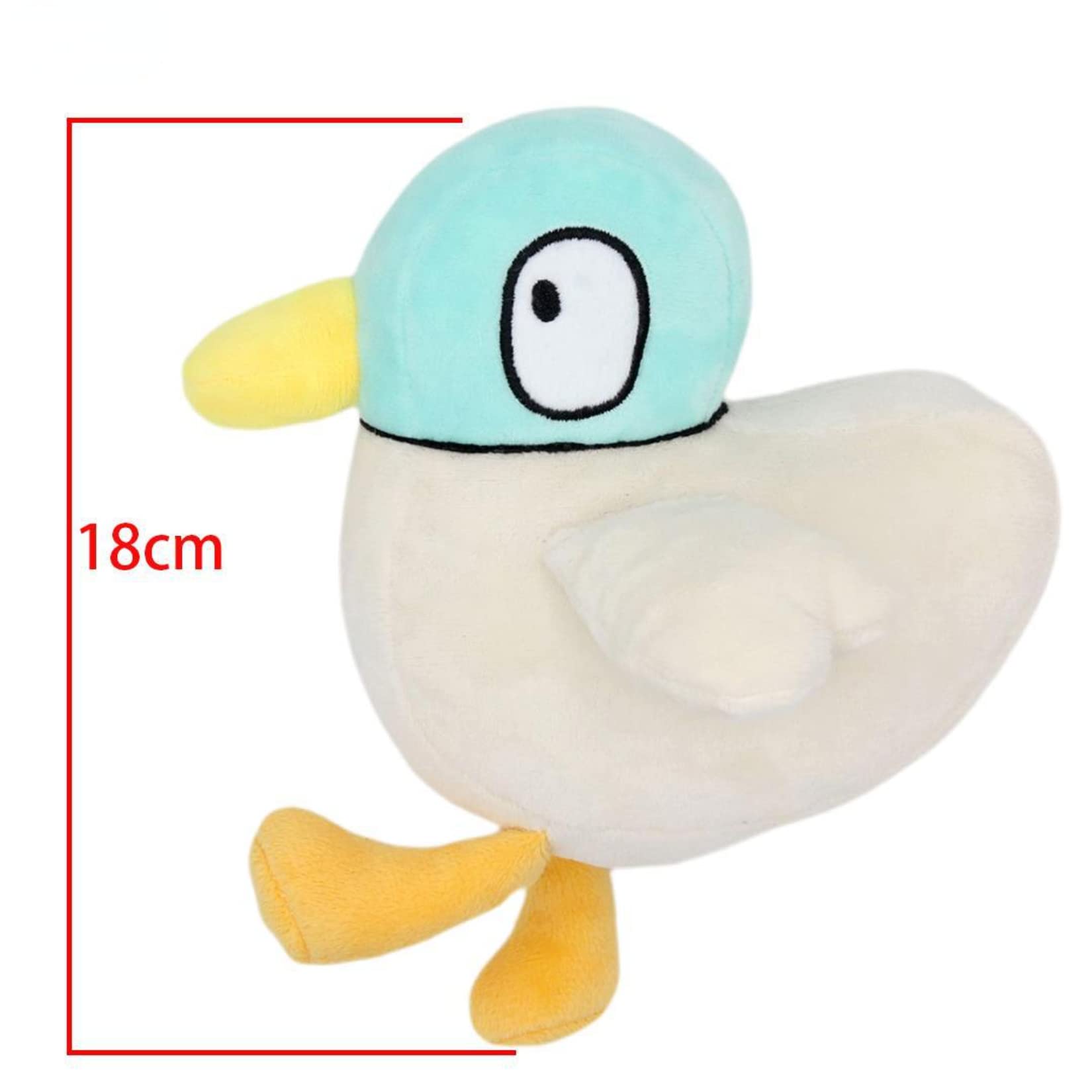 ITPZ The Little Girl and Good Duck Plush Toy,Sarah and Duck Pillow for Kids’Room Decor,Gift for Animation Fans and Kids Birthday