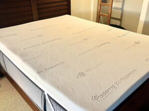 paderna therapeutics 3" celliant-infused memory foam mattress topper – enhanced comfort for twin mattresses – promotes better sleep & circulation