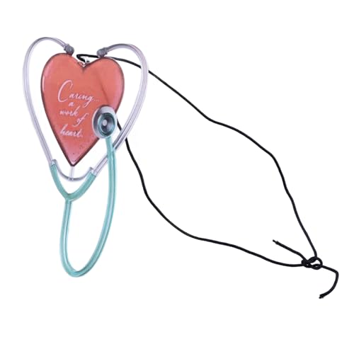 Heart Stethoscope Caring Decor, Christmas Heart Stethoscope Ornament, A Unique Appreciation Gift for Doctors, Nurses, and Caregivers, Adorn Your Christmas Tree with Medical Heart