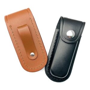 Leathers Pouches Handmade Holsters Belt Loop Case Holder Bag Folding Sheath for Cutting Tool Carriers