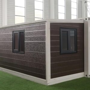 Prefab Tiny House, 40FT, 3 Bedrooms, Full Bathroom, Kitchen, 800 sq ft, Foldable Mobile Home, Modular Home, Container Home, Tiny House to Live in, Cabin Prefab (40FT).