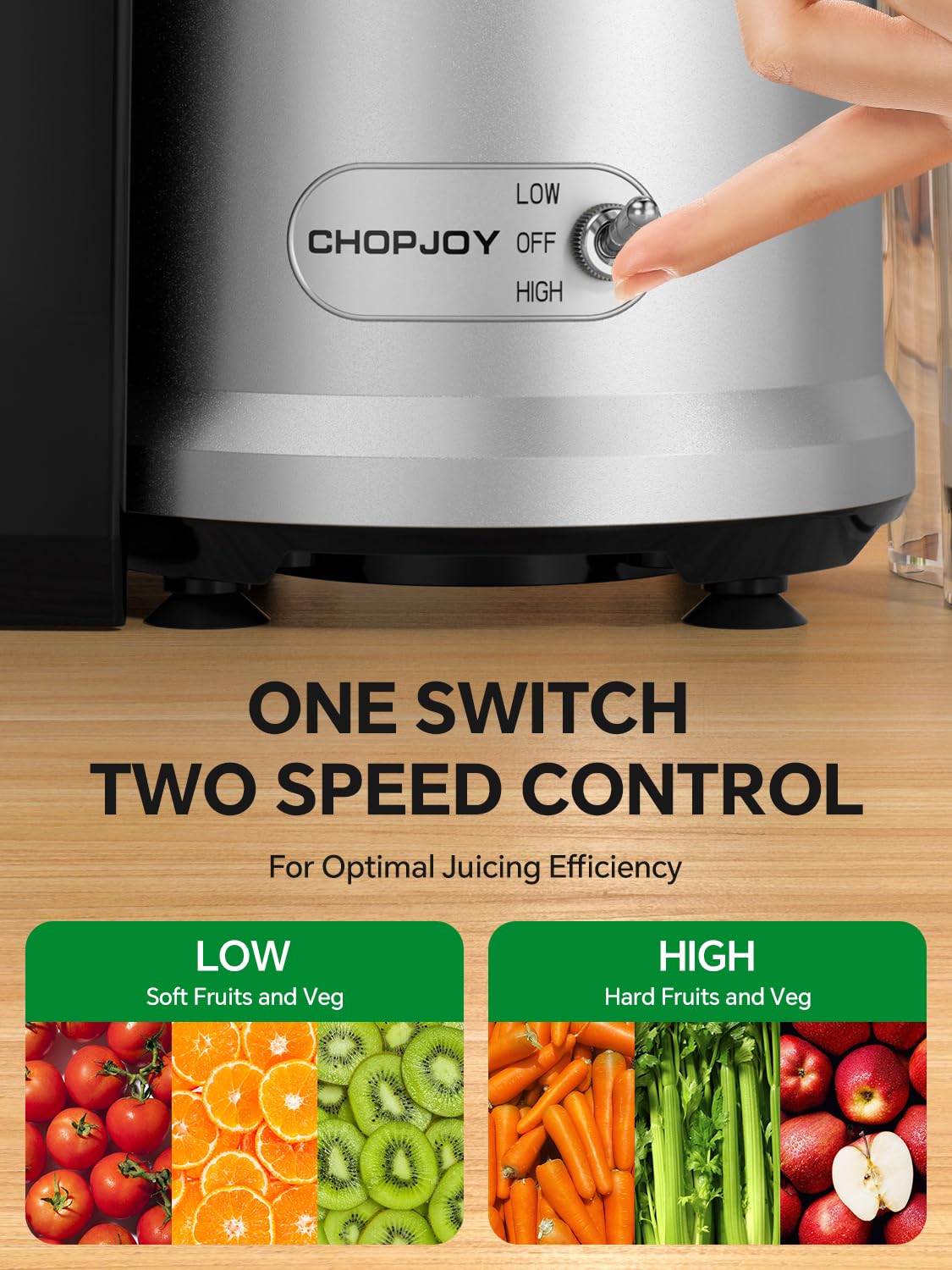 Juicer, 1200W Juicer Machine with 3" Feed Chute for Whole Fruits and Vegs, Dual Speeds Centrifugal Juice Extractor, High Juice Yield, Full Copper Motor, Easy to Clean, BPA Free