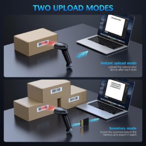 TMSL-58CR 2D Bluetooth Scanner with Smart Base + TMSL-55CR 2D Bluetooth Scanner with USB Cradle