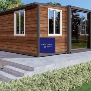 Detachable Prefabricated Luxury Villa Portable Foldable Expandable Container House 40 FT Home, 11.8 * 6.3 * 2.49