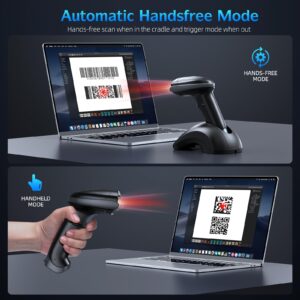 TMSL-58CR 2D Bluetooth Scanner with Smart Base + TMSL-55CR 2D Bluetooth Scanner with USB Cradle