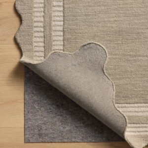 Loloi Chris Loves Julia Scottie Collection SCO-01 Fog/Ivory 2'-6" x 9'-9", .87" Pile Height, Runner Rug