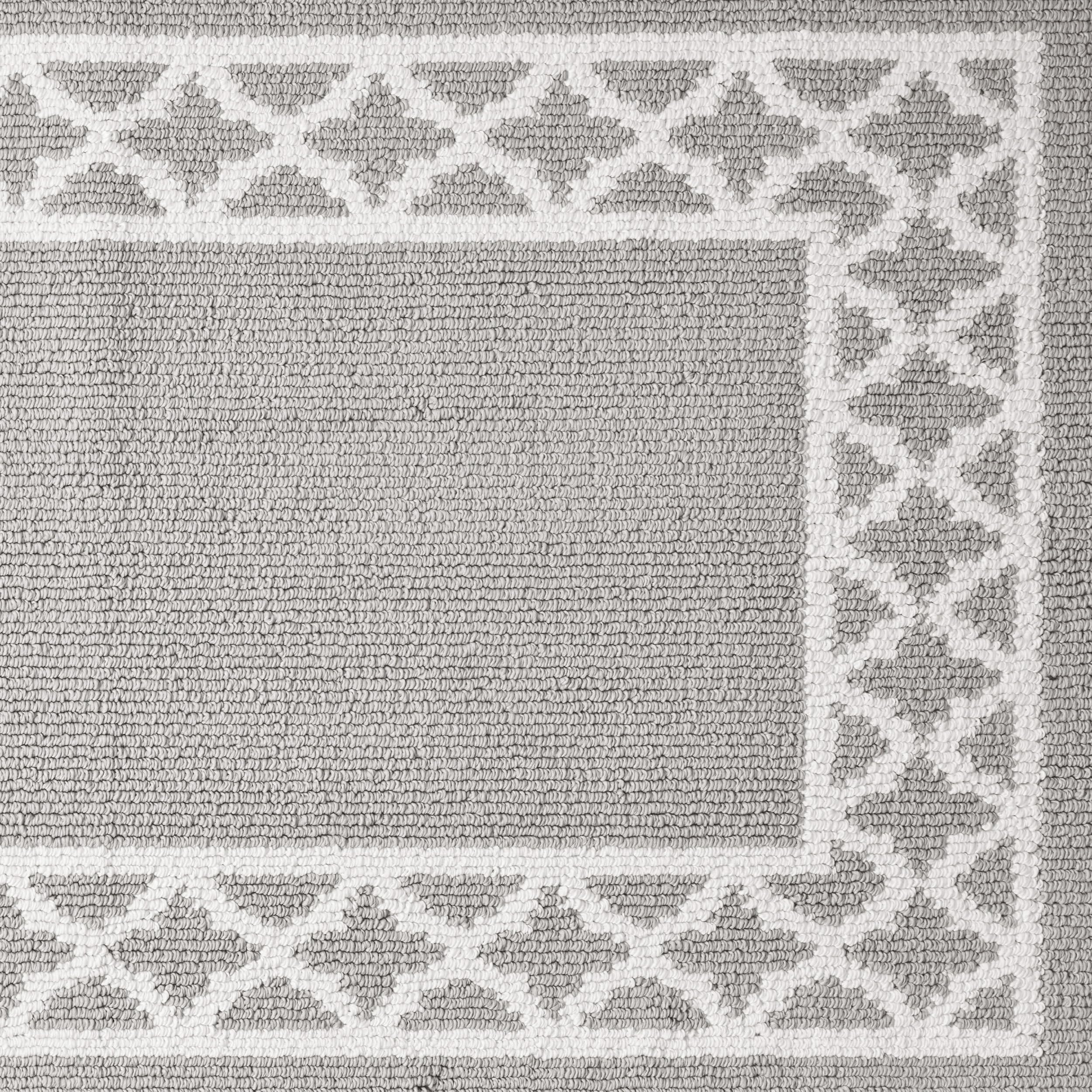 Nautica – Runner Rug | Indoor Runners for Hallways and Entry Rugs| Non-Slip and Non-Skid Entry and Kitchen Door Mat| Machine Washable Entryway Carpet Rugs | 30" x 120"| Trellis Light Grey