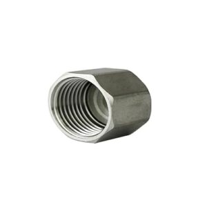 304 stainless steel hexagonal inner wire pipe cap internal thread wire plug head internal tooth bulk cap head 6 points pipe plug(1pcs_dn20)