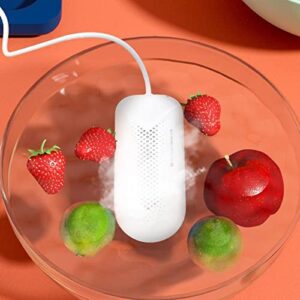 Portable Food For Fruits Vegetables Remove Residues Fruit Vegetable Washing Machine Food Sterilizer Household